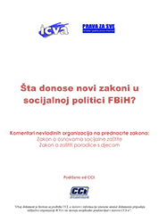 Šta donose novi zakoni u socijalnoj politici FBiH