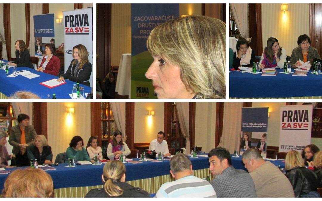 Rights for All Advocacy campaign: Round table – How to protect yourself against discrimination?