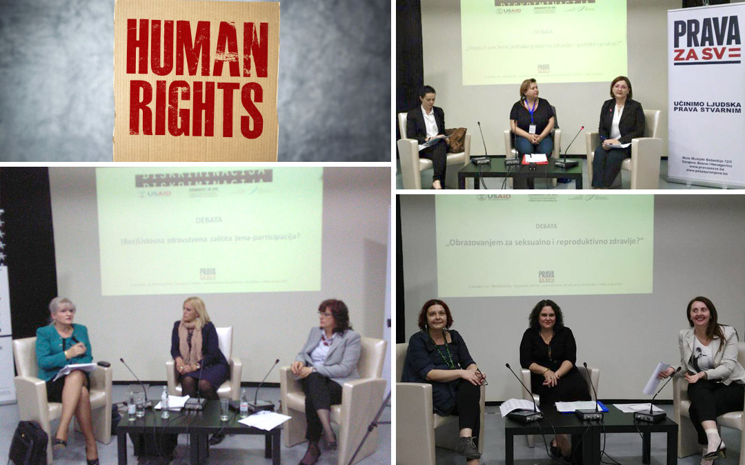 PRAVA ZA SVE organized a series of debates on discrimination against women in access to the right to health