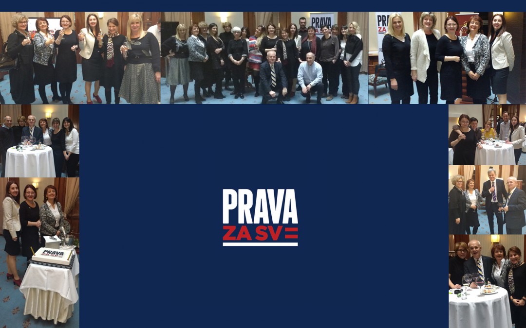 PRAVA ZA SVE Celebrating 20 Years of Dedicated Work on Human Rights