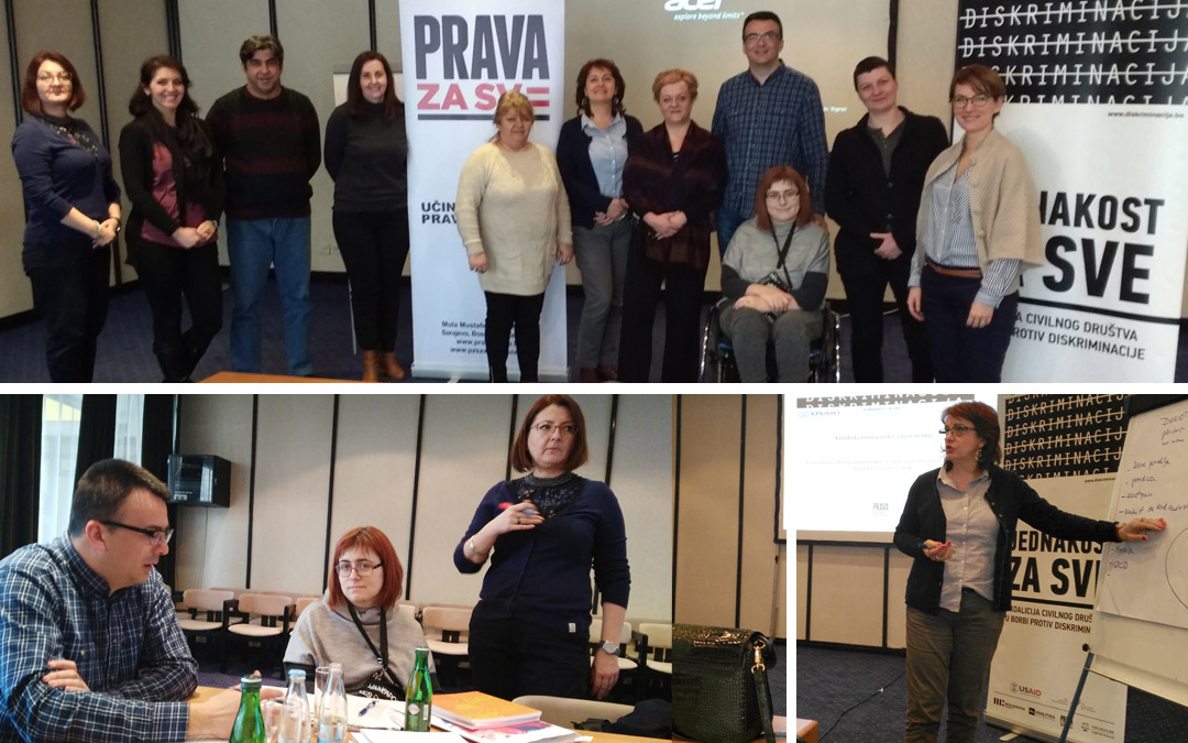 PRAVA ZA SVE continues to educate and advocate in against discrimination