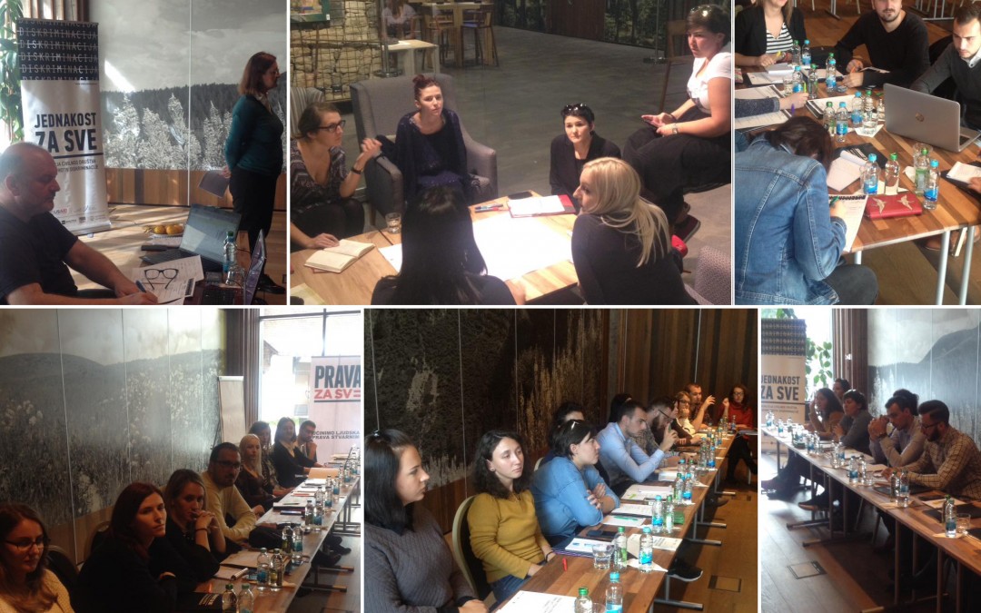 PRAVA ZA SVE continues with education on paralegal aid for victims of discrimination and combating discrimination.