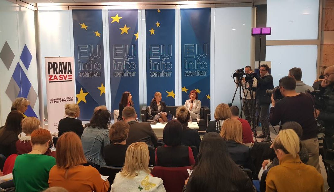Public promotion of the document “HOW TO ENSURE GENDER EQUALITY THROUGH THE PROCESS OF EU INTEGRATION?”